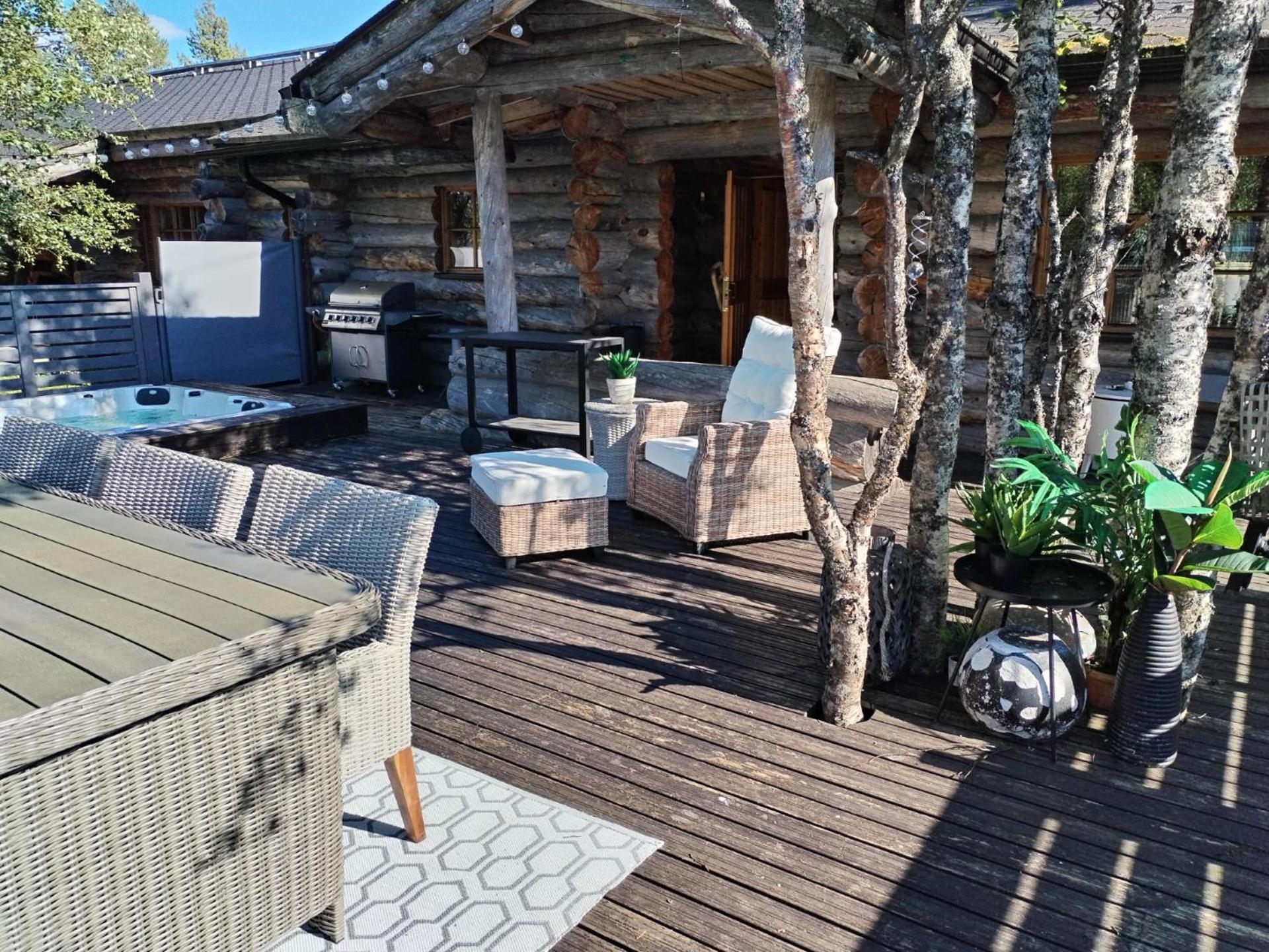 Kuukkeli Log Houses Teerenpesae - Premium Suite A48 Saariselka Exterior photo