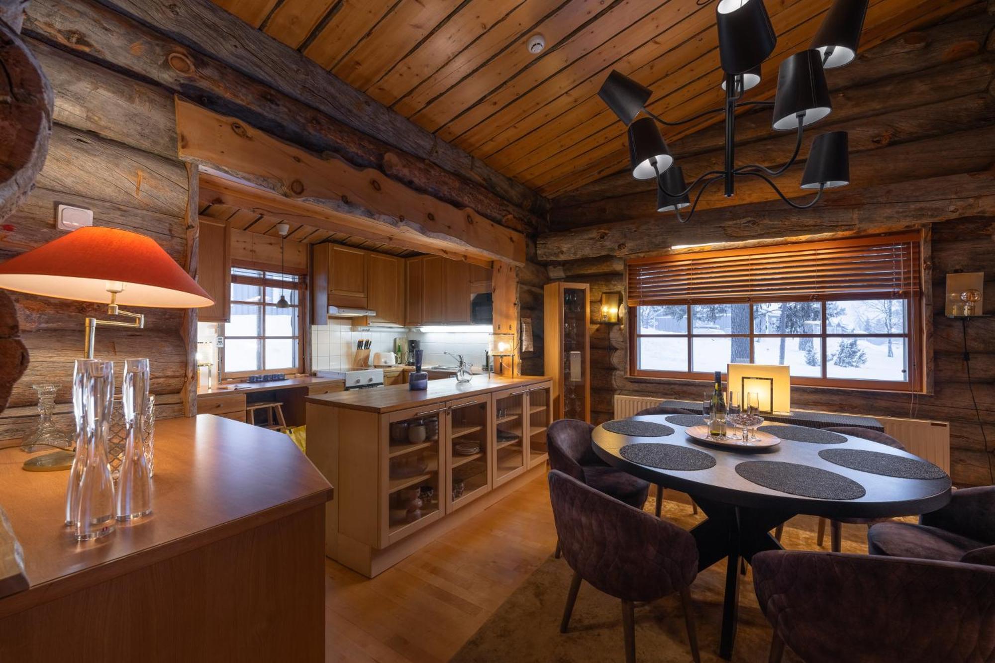 Kuukkeli Log Houses Teerenpesae - Premium Suite A48 Saariselka Exterior photo
