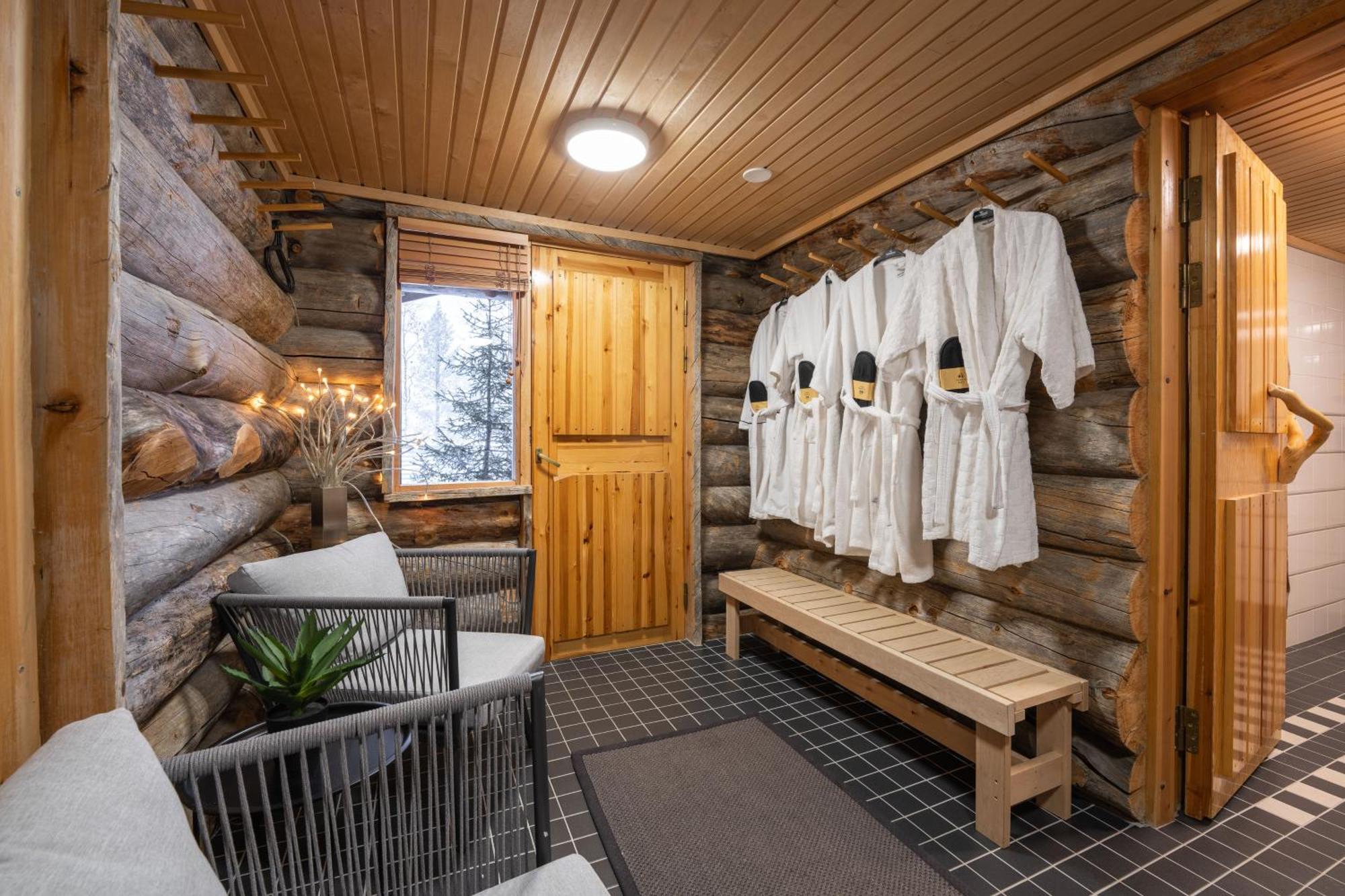 Kuukkeli Log Houses Teerenpesae - Premium Suite A48 Saariselka Exterior photo