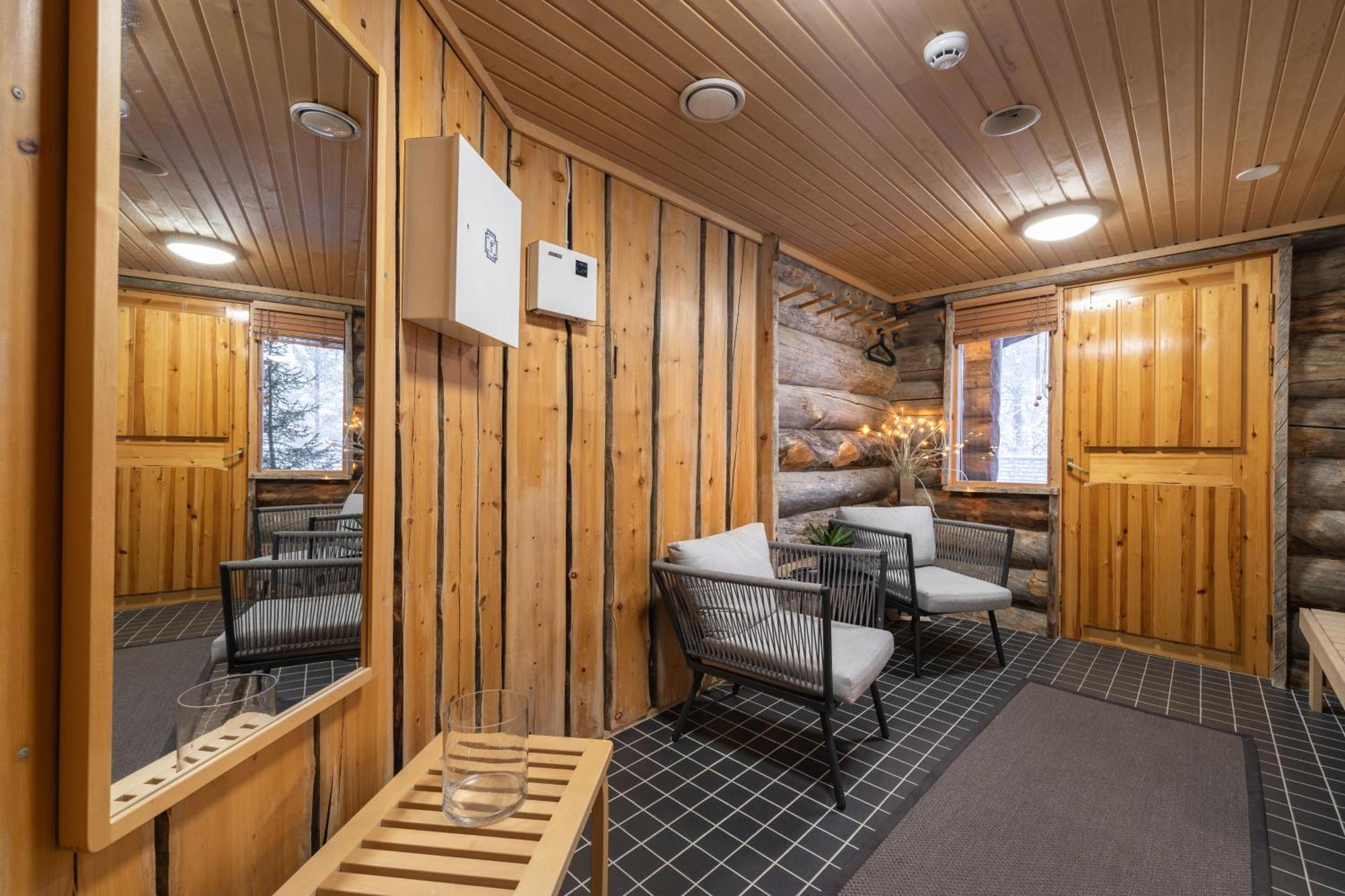 Kuukkeli Log Houses Teerenpesae - Premium Suite A48 Saariselka Exterior photo