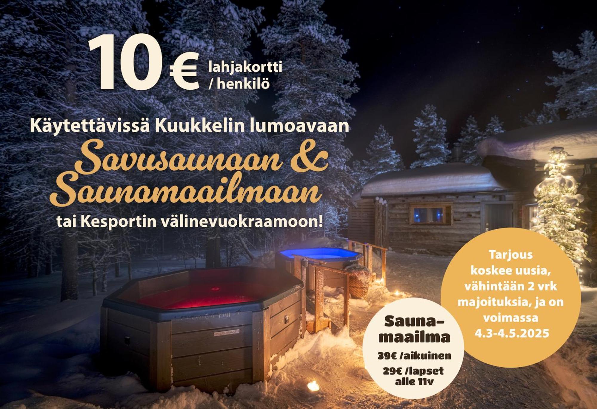 Kuukkeli Log Houses Teerenpesae - Premium Suite A48 Saariselka Exterior photo