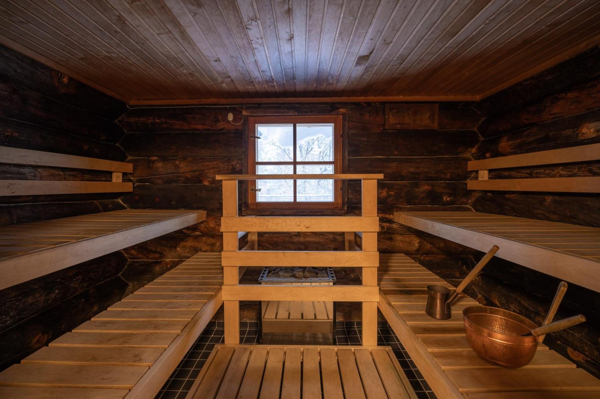 Kuukkeli Log Houses Teerenpesae - Premium Suite A48 Saariselka Exterior photo