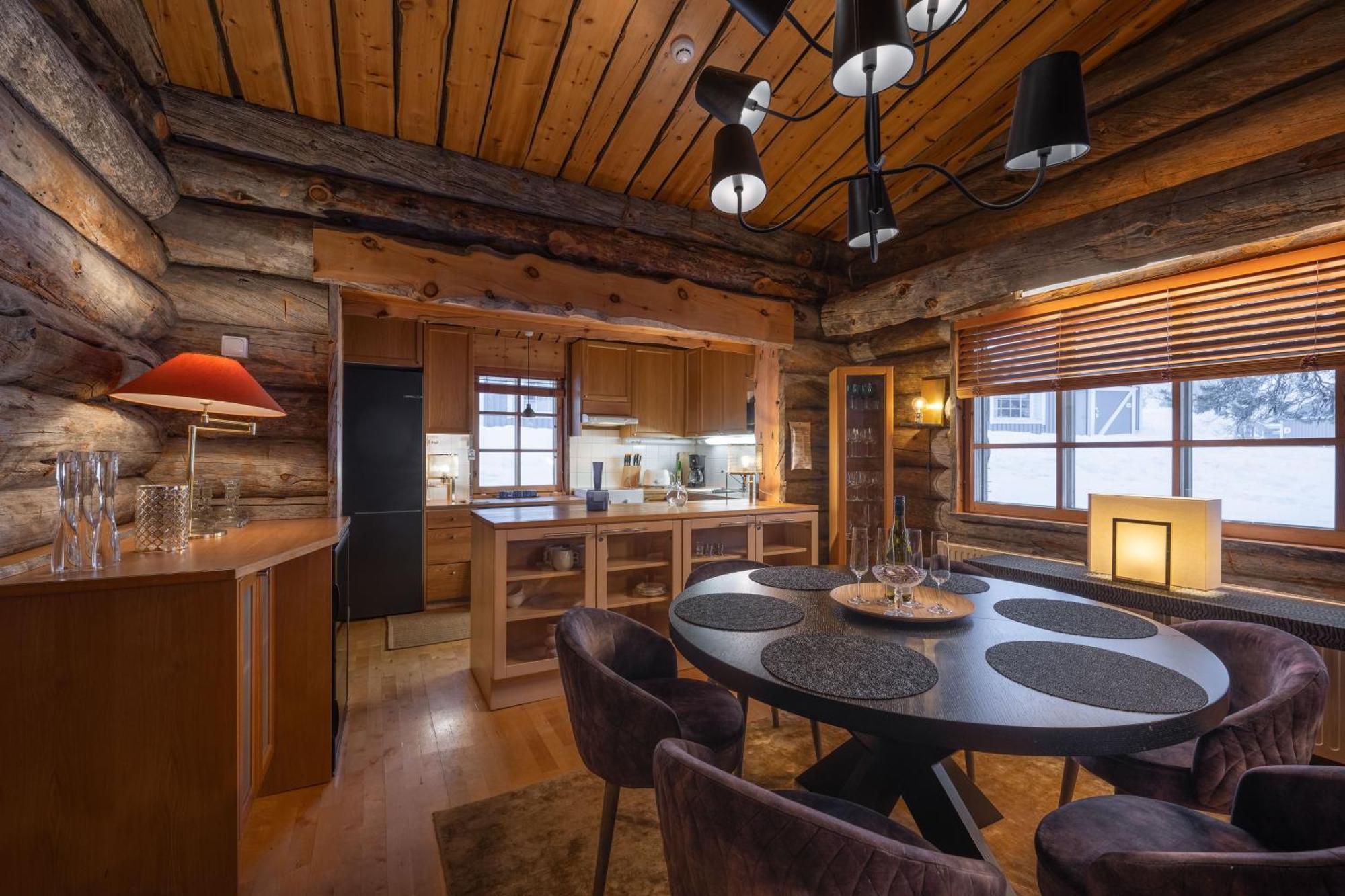Kuukkeli Log Houses Teerenpesae - Premium Suite A48 Saariselka Exterior photo